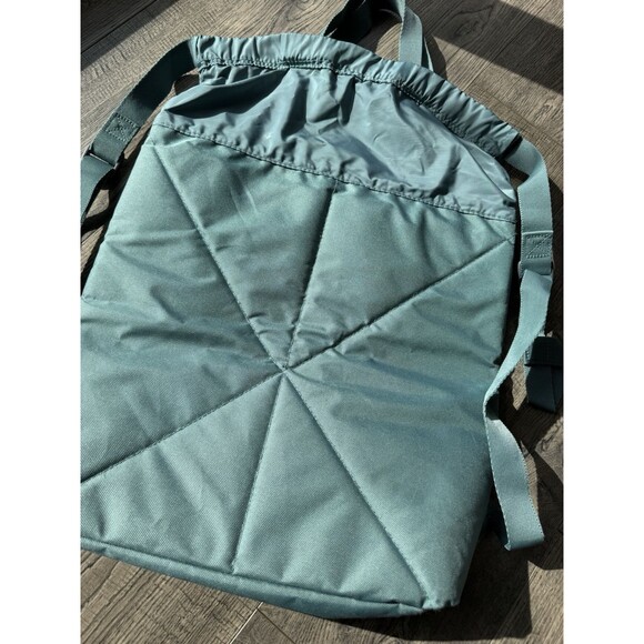 Adidas Amplifer Blocked Backpack Sack Bag Three Stripe Life Teal Blue School - Picture 7 of 9